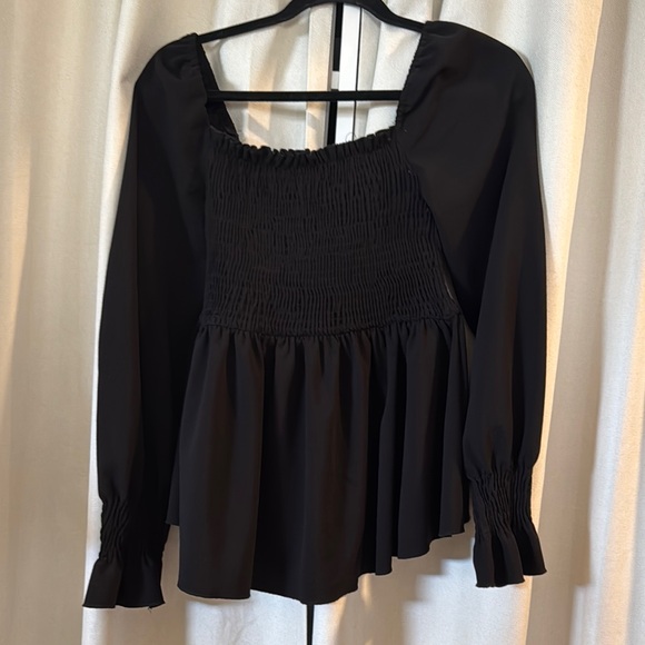 Black Maternity Top - Picture 1 of 5